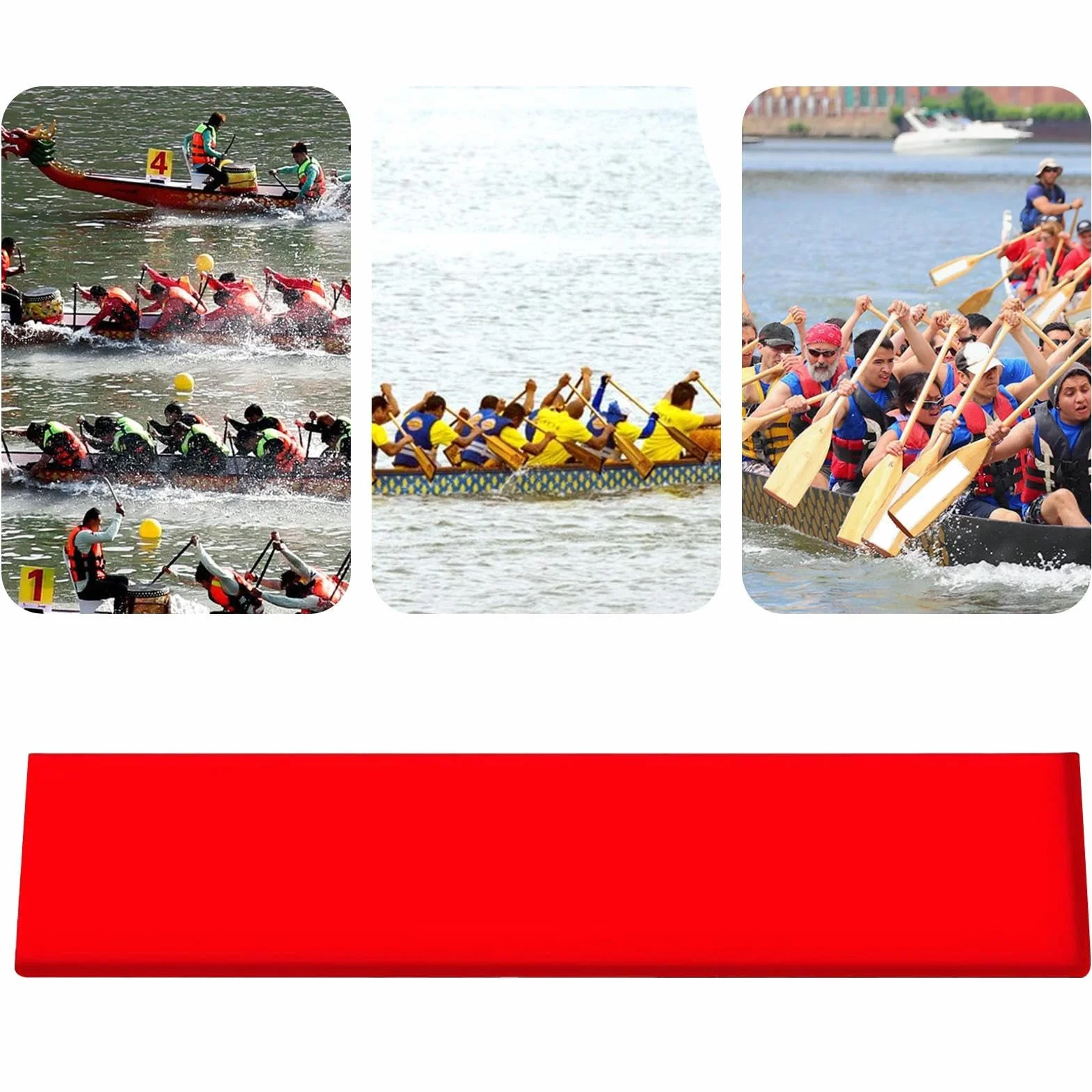 Cubierta para Paleta de Dragon Boat Protector Antideslizante Duradera