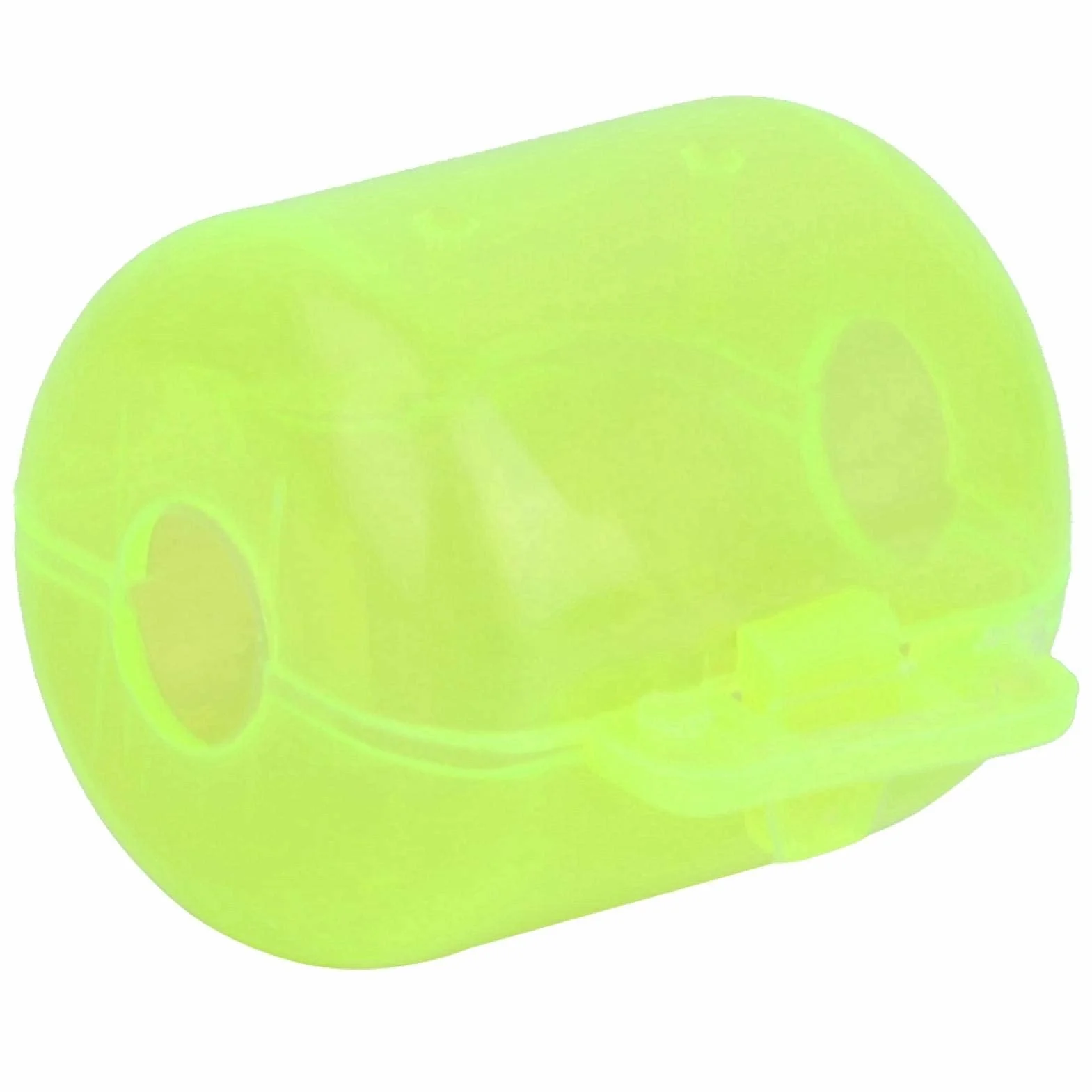 Caja de Anzuelo de Pesca 50 Piezas Plástico Amarillo Fluorescente Calamar Señuelo
