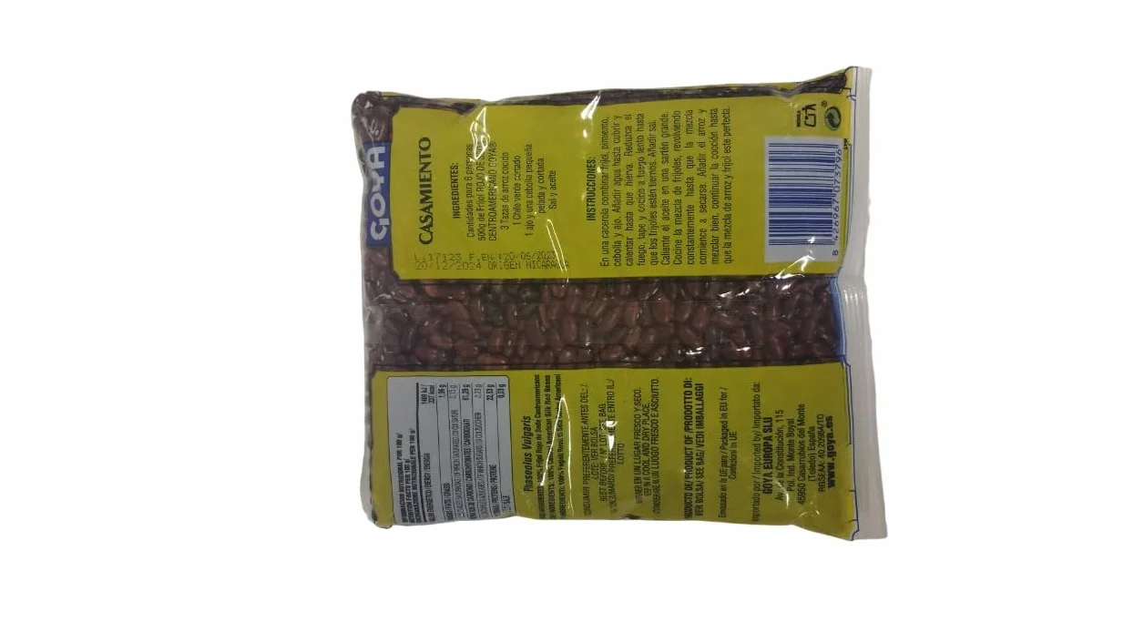 FRIJOL ROJO GOYA - FRIJOL ROJO DE SEDA CENTROAMERICANO - 500 G
