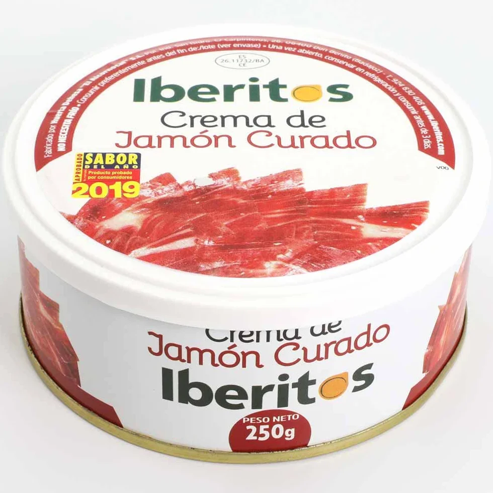 Pack 6 Iberitos Crema de Jamón Curado Patés Gourmet