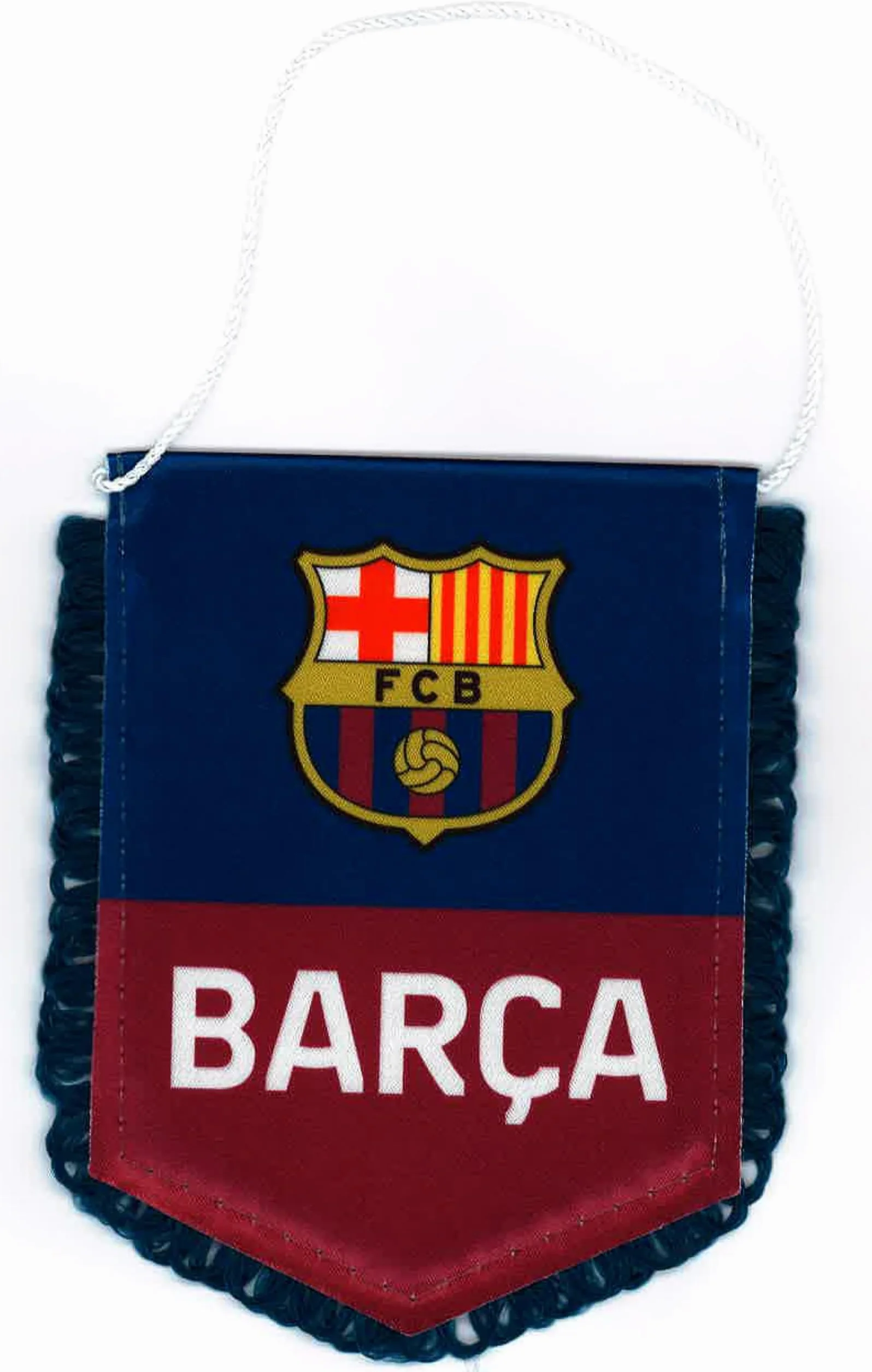 Banderín Barça Oficial FC Barcelona 13 x 10 cm