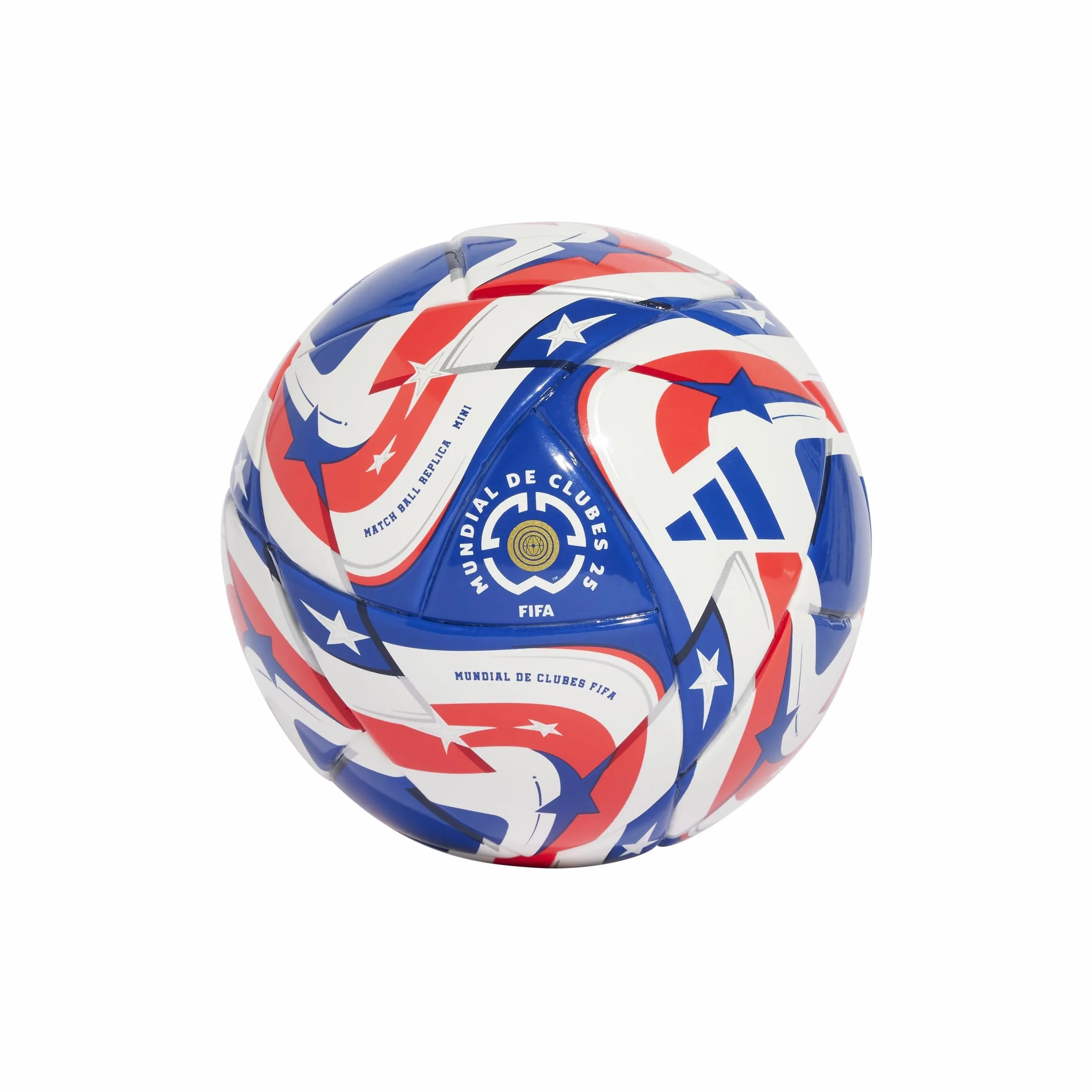 adidas FCWC Mini Balón de Fútbol Blanco Azul Poder Azul Oscuro Talla 1