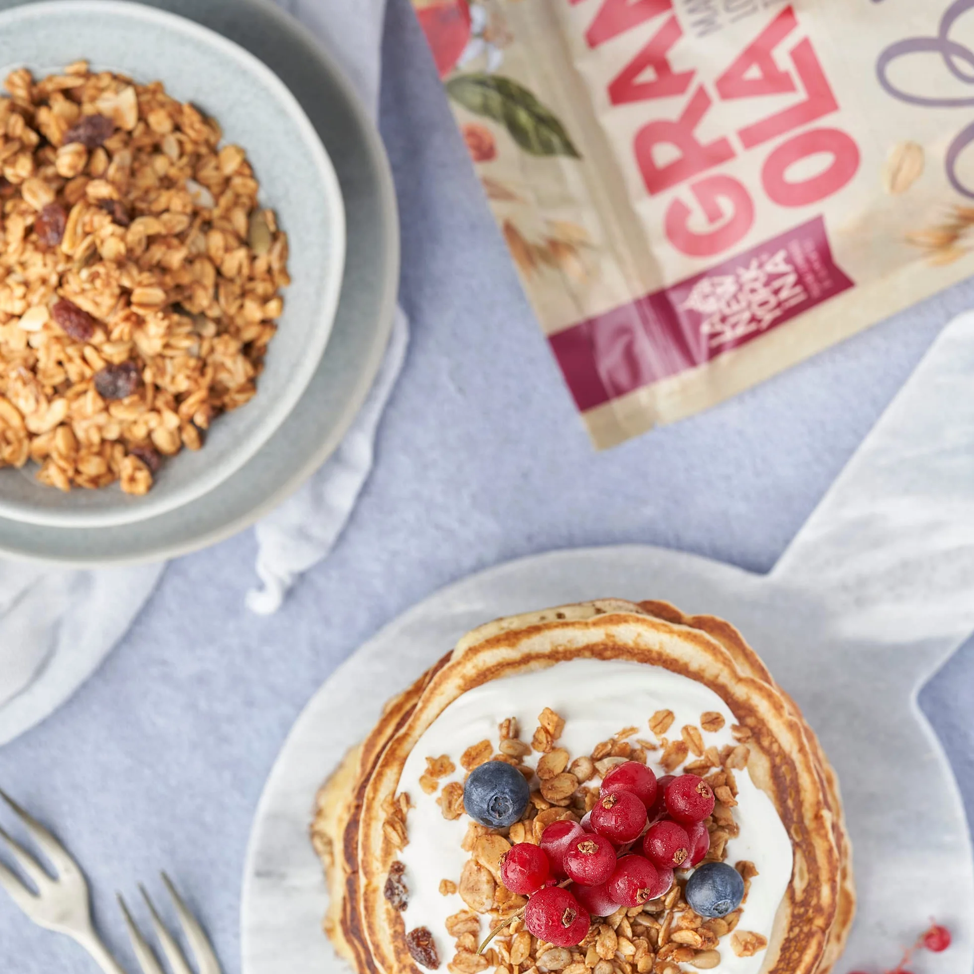La Newyorkina Granola BIO Manzana Loves Jengibre 275g Con Chips Crujientes de Manzana y Aceite de Oliva Virgen Extra