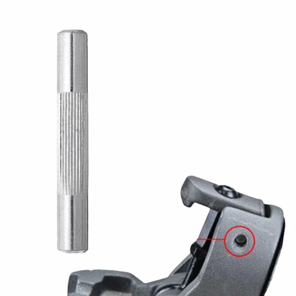 Pasadores de bloqueo reforzados para scooter eléctrico Xiaomi M365/1S/Pro/Pro 2, acero plateado 36 x 5 mm