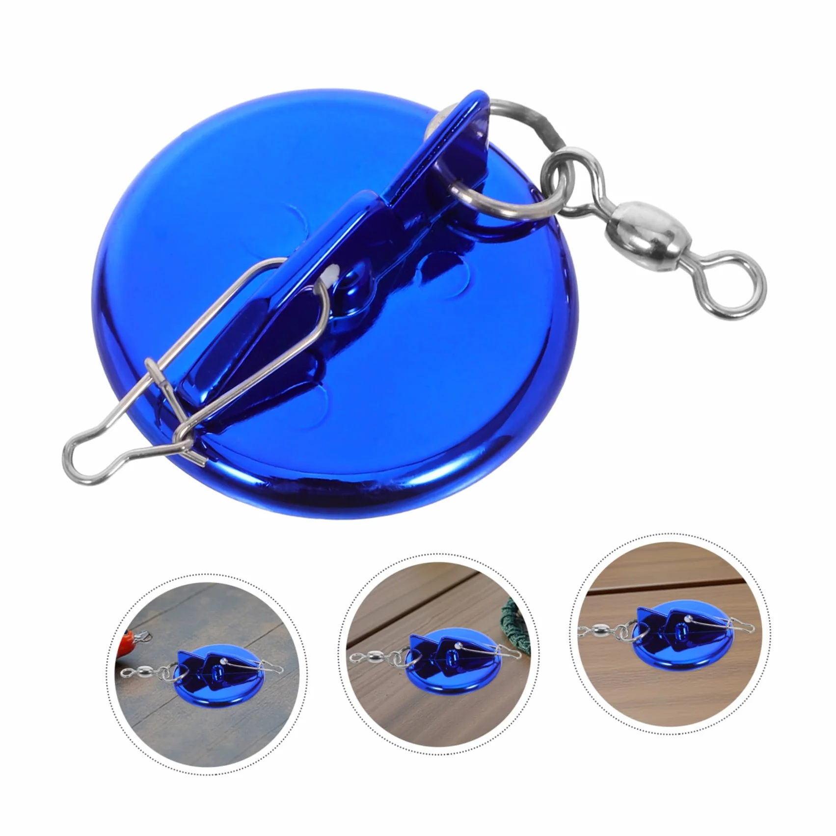 HEMOTON Conector para Pesca en Agua Marina y Salada, Acero Inoxidable Resistente a la Corrosión, Diseño Ajustable de Ángulo