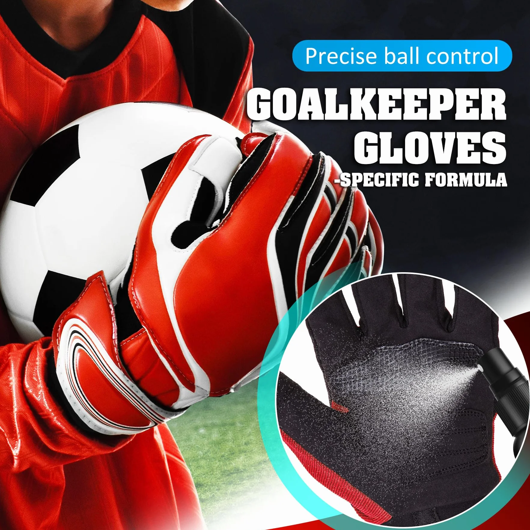 Limino Grip Spray Guantes de Portero en Aerosol 200 g Accesorios Entrenamiento Fútbol Baloncesto Tenis Golf