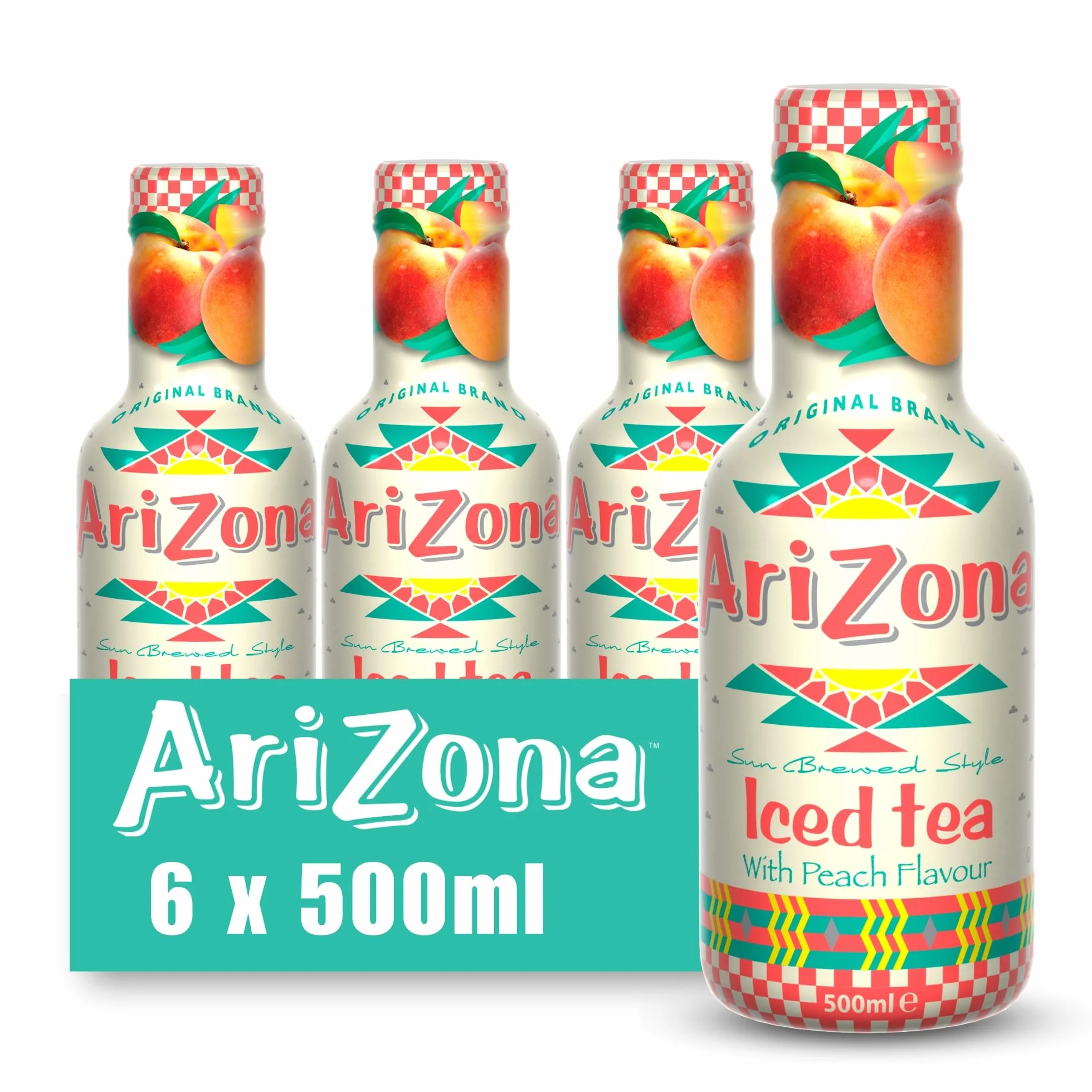Arizona Té negro de melocotón 500 ML