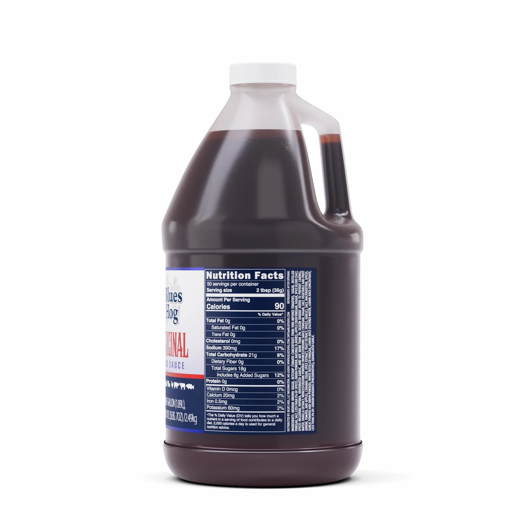 Salsa BBQ Blues Hog 'Original' - 1.893 l (½ US Gal - 64 oz)