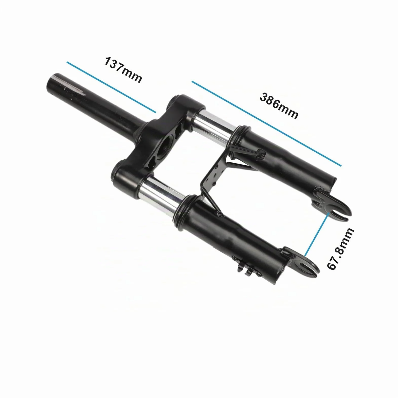 Amortiguador de Guardabarros, Juego de Horquilla de Suspensión para Xiaomi M365 Pro/Pro2/1S/Essential Lite/Mi 3