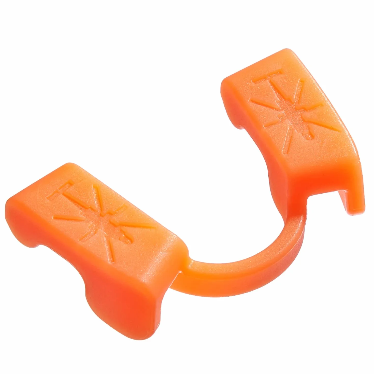 Powerlifting Bucal Protector Deportes Entrenamiento Fuerza Mandíbula Inferior 1 Pieza Naranja