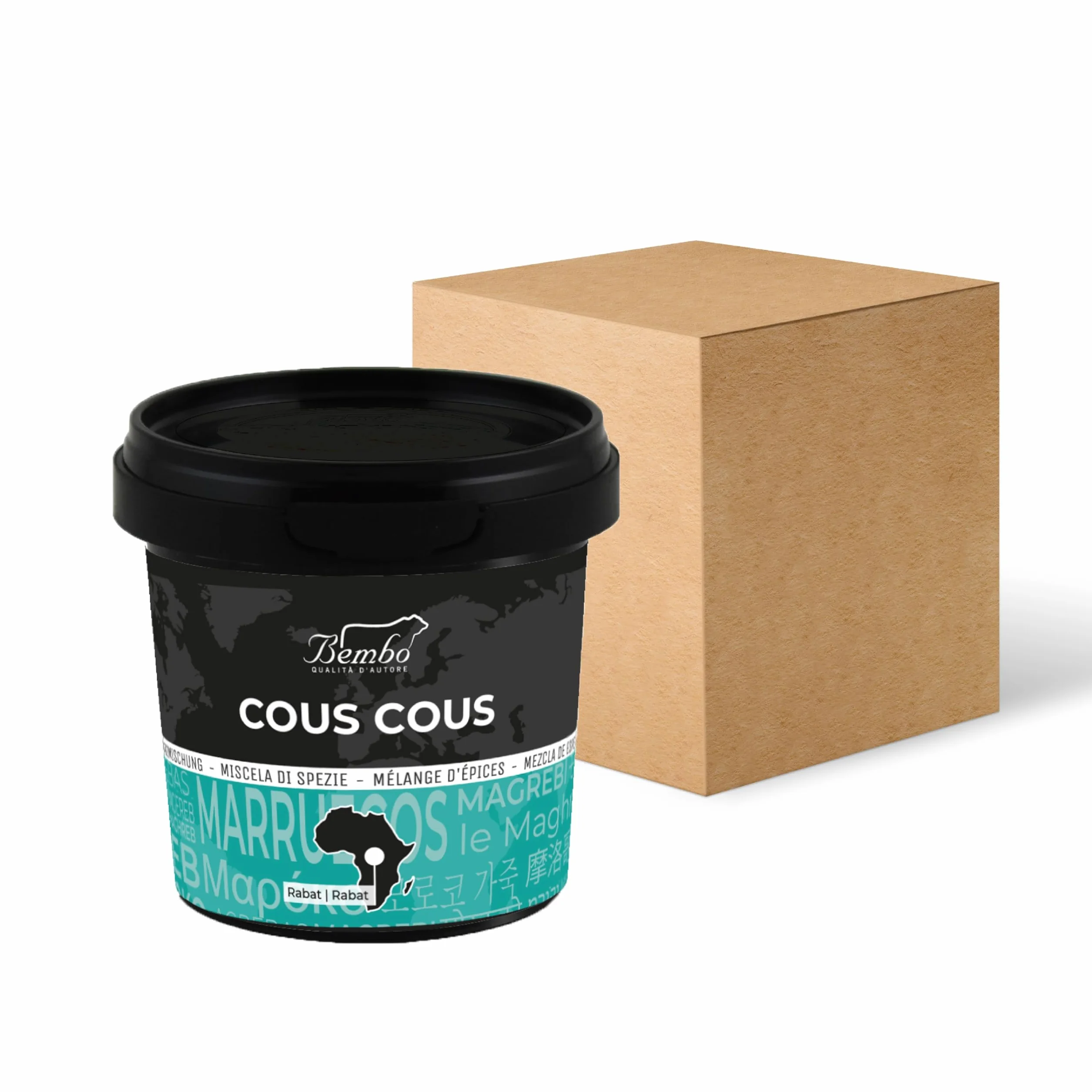 Mezcla de Especias para Cous Cous 60 g – Tradicional del Magreb – Ideal para Cous Cous, Cordero y Pescado