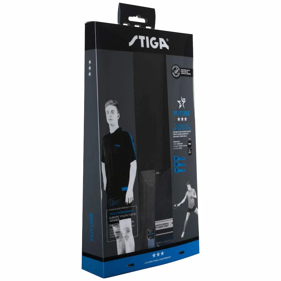 STIGA Future 3-Star Table Tennis Bat WRB Technology Offensive Control Spin Speed