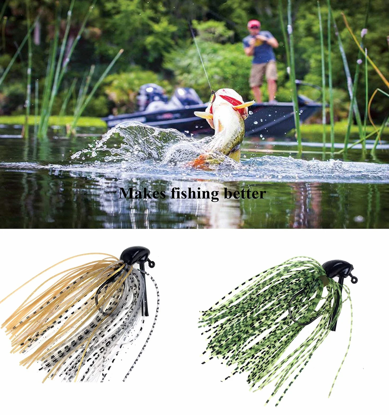 THKFISH Señuelos de Pesca Jigs Kit 5g 7g 10g 12g 14g 15g 16g 5 piezas 10 Pares