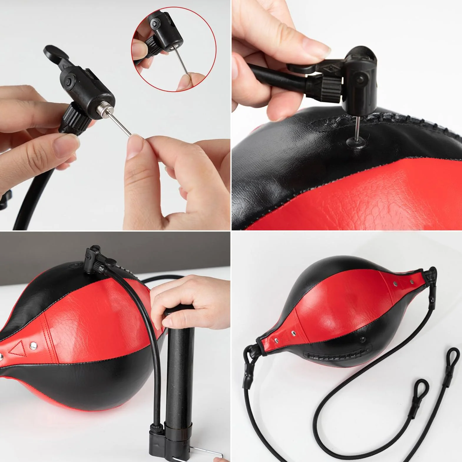 Bolsa de boxeo de doble extremo para entrenamiento, adultos y niños, gimnasio y casa