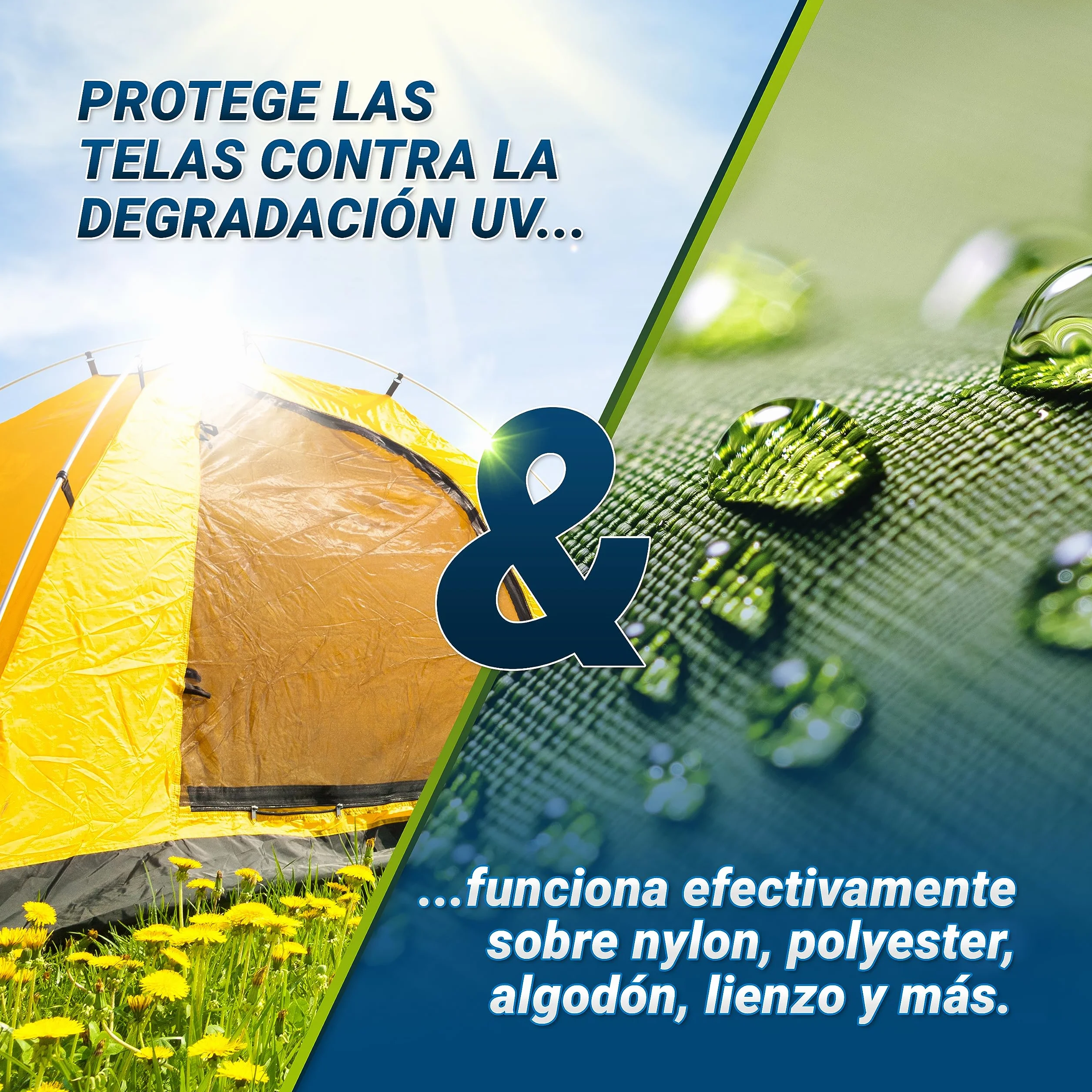 Spray Impermeabilizante Textil 5 L Certificado Oeko-Tex Protección UV