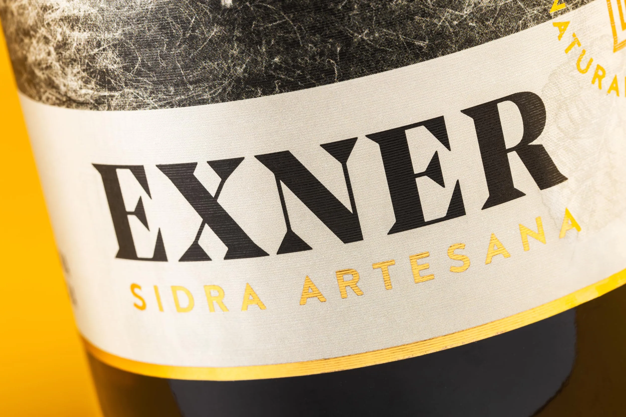 EXNER Sidra Artesana Craft Apple Cider - Natural - 100% Manzana - No Procede de Concentrado - Sin Gluten Vegana - 6 x 75 cl