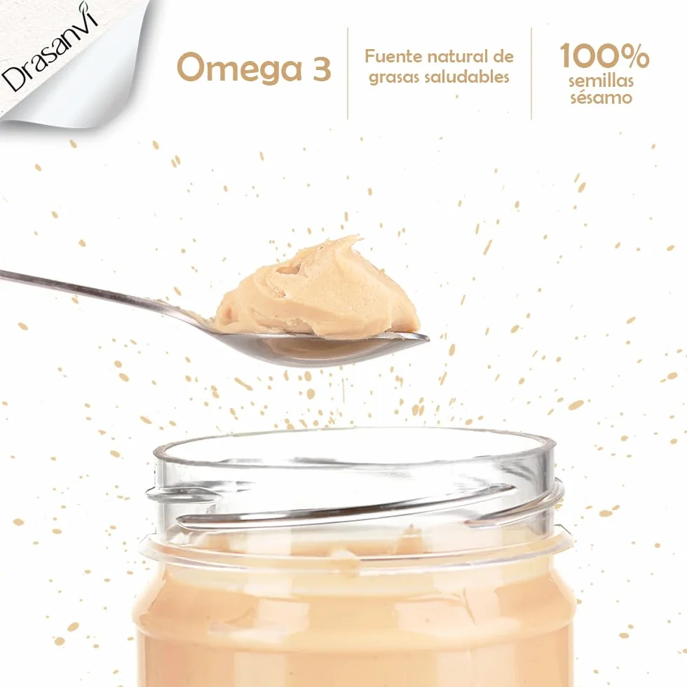 Ecosana TAHÍN Certificado Bio by DRASANVI - Vegano - SIN Gluten - 350g