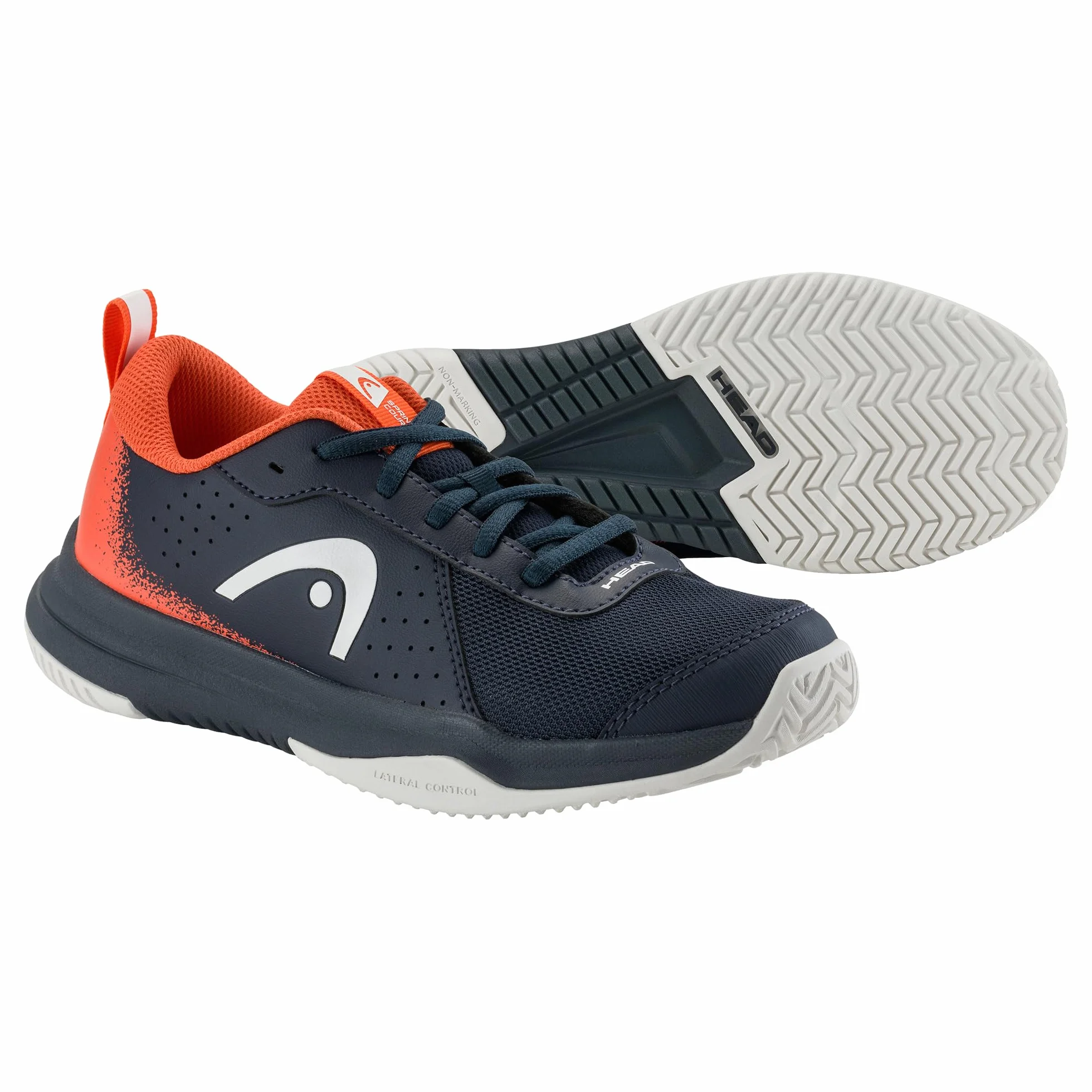HEAD Sprint Court 4.0 Rojo Junior Buty Tenisowe