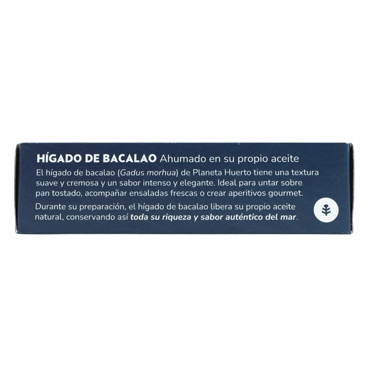 Planeta Huerto Hígado de bacalao en su propio aceite 120 g Pack 12