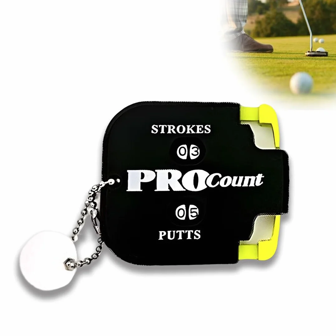 SULIUDAJI Contador de Golpes de Golf Mini con Llavero