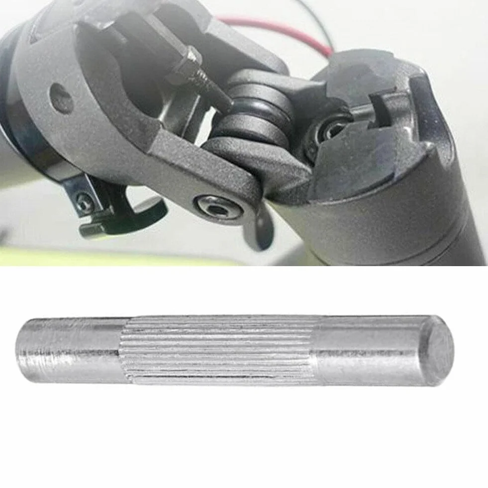 Pasadores de bloqueo reforzados para scooter eléctrico Xiaomi M365/1S/Pro/Pro 2, acero plateado 36 x 5 mm