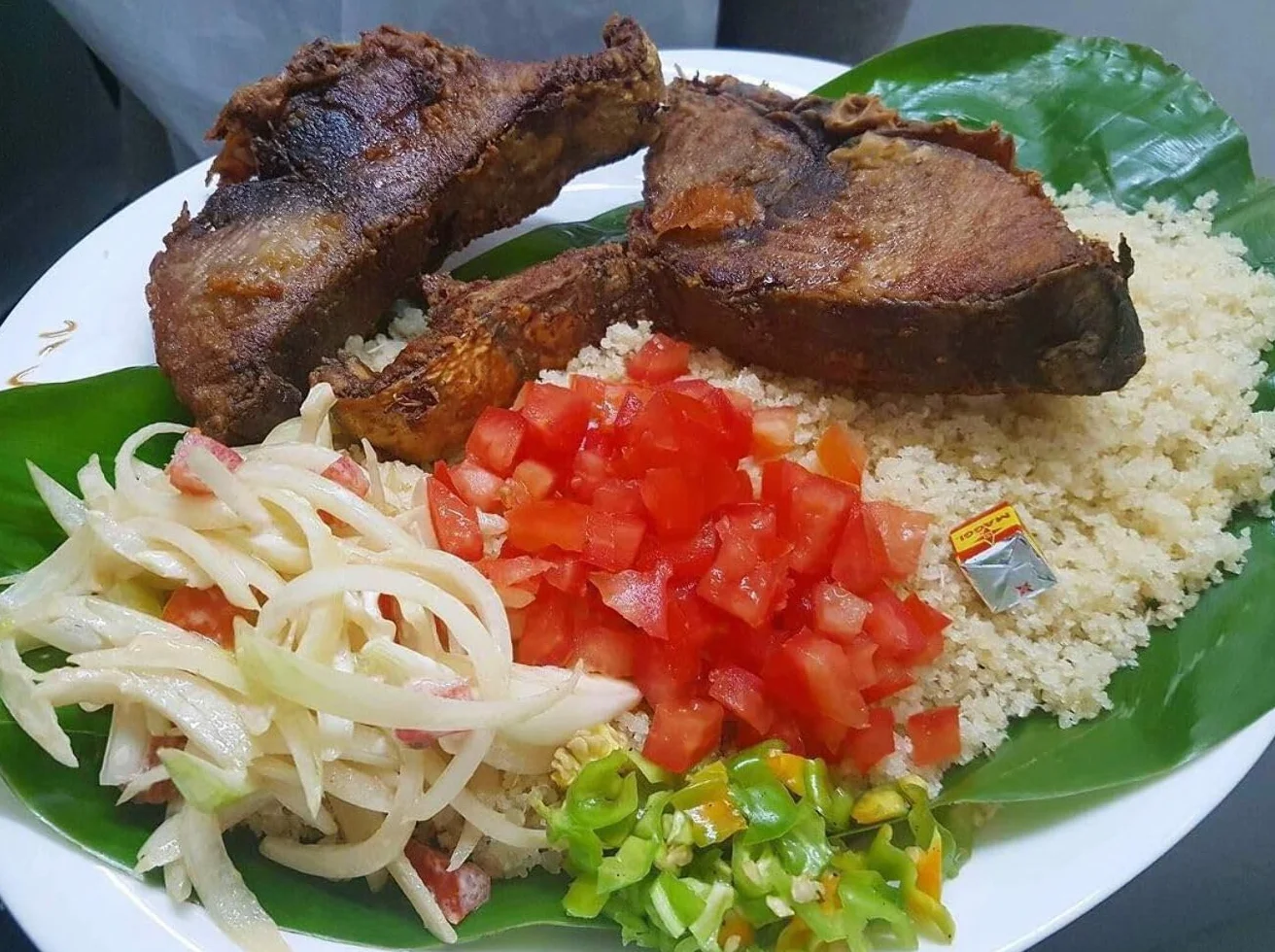 Attiéké MARGUERITE - cuscús de mandioca - 3 X 500 g ( Juego de 3 )