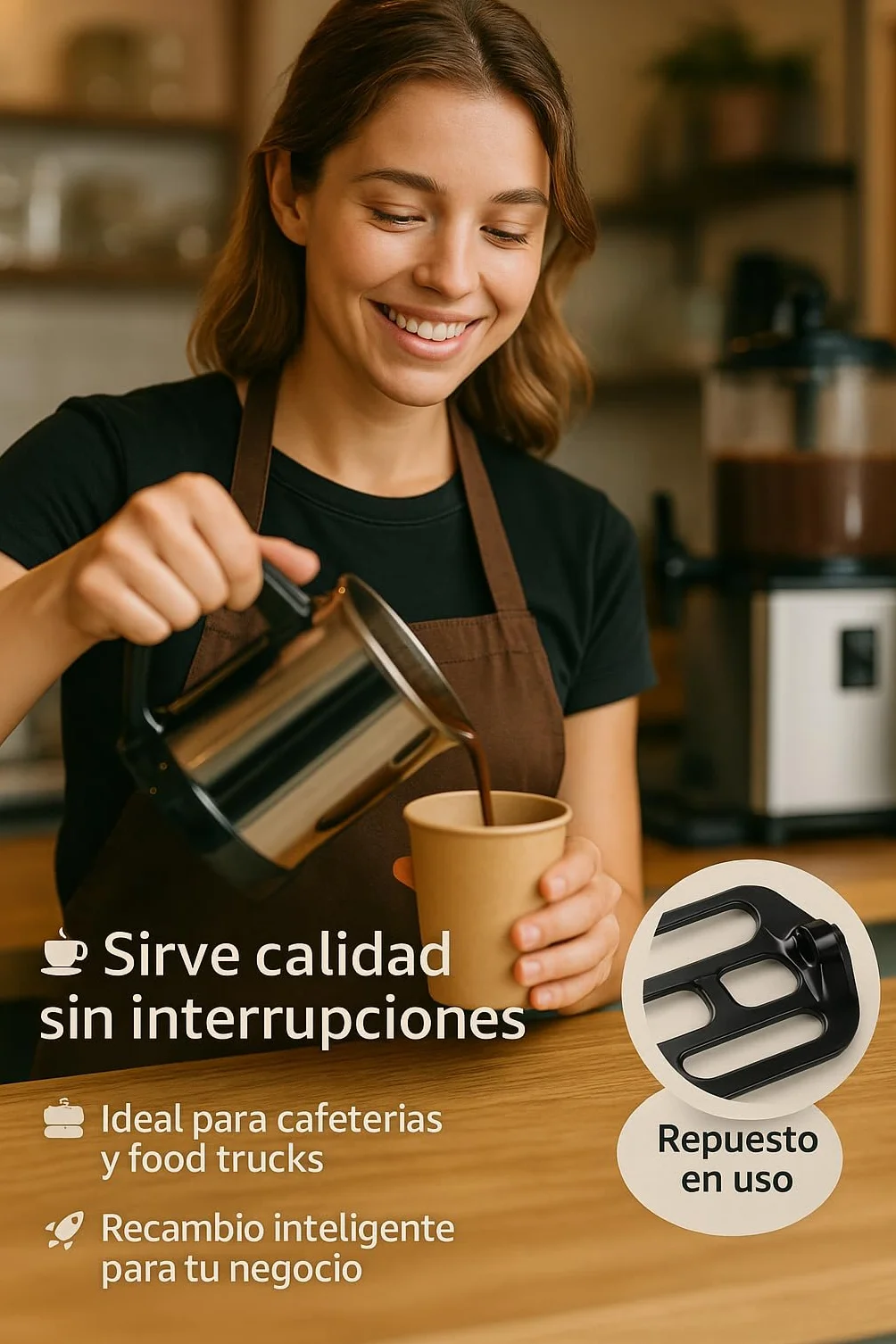Agitador Chocolatera CH105 Sencotel - ZHCM015L002