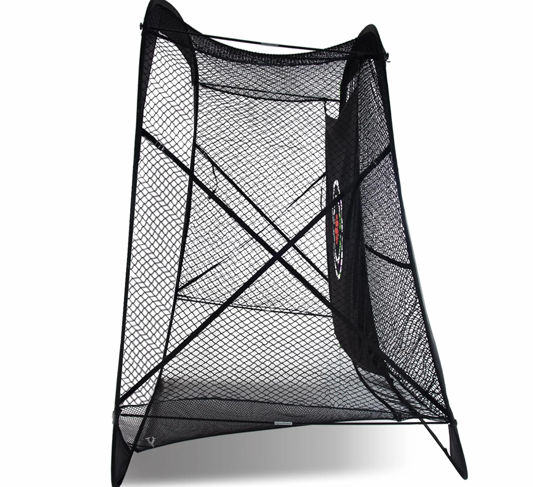 Kapler Red de Golf,2.1x2.1x1.2 m Red Golf, Red de práctica de Golf Pop-up, Negro, Red de Golf portátil