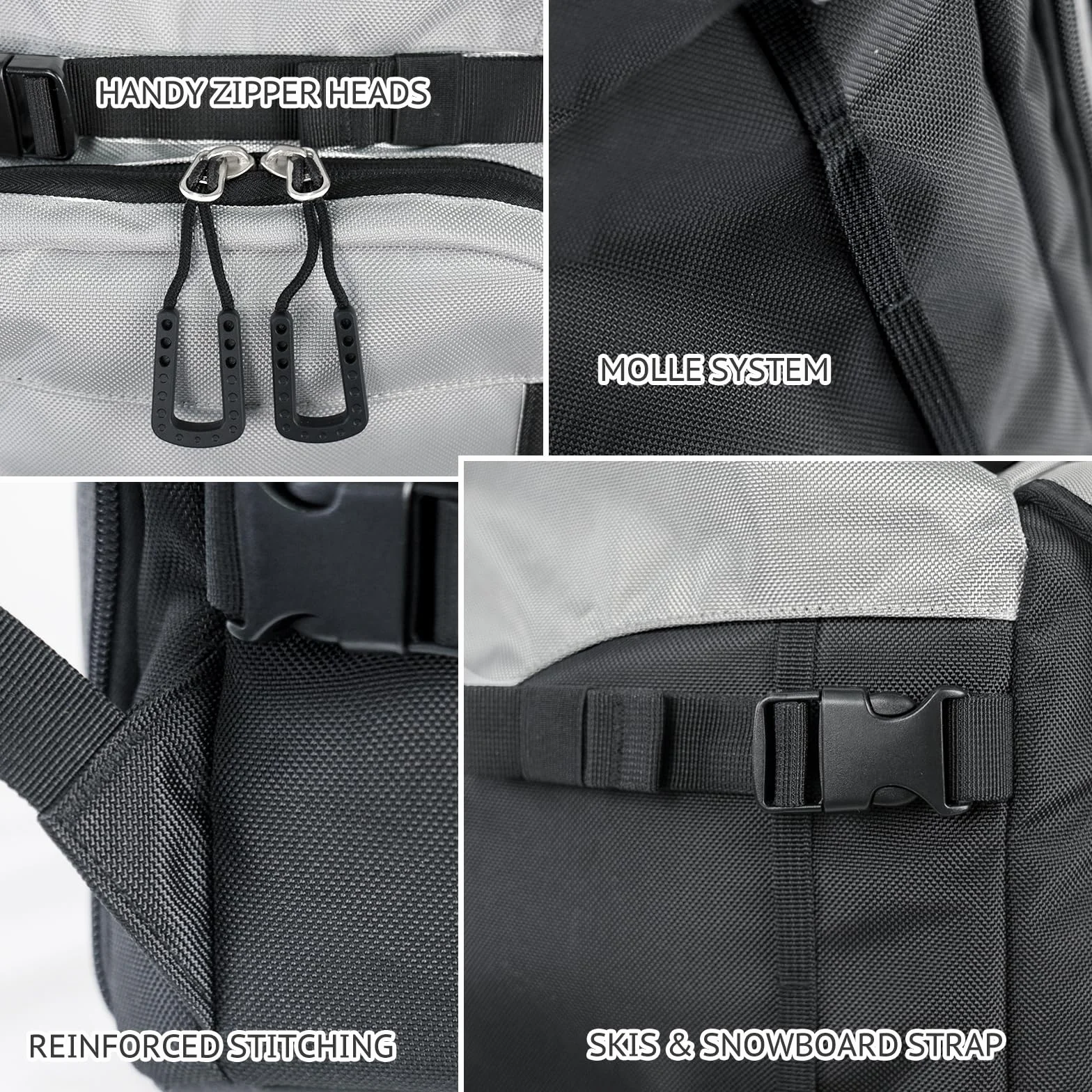 Unigear Mochila para botas de esquí snowboard con bolsa para casco