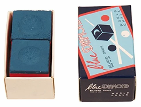 Manuel Gil Tiza Billar Blue Diamond Azul 2 unid