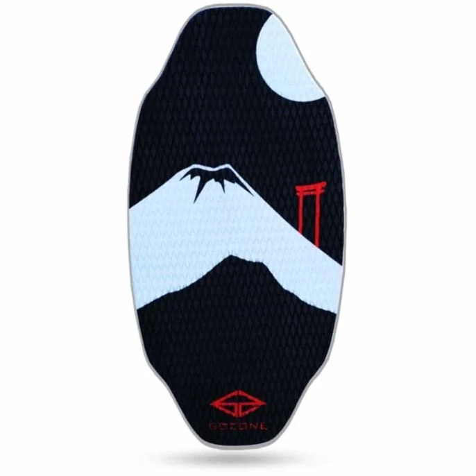 GoZone Hiro Skimboard Negro Blanco HPL EVA