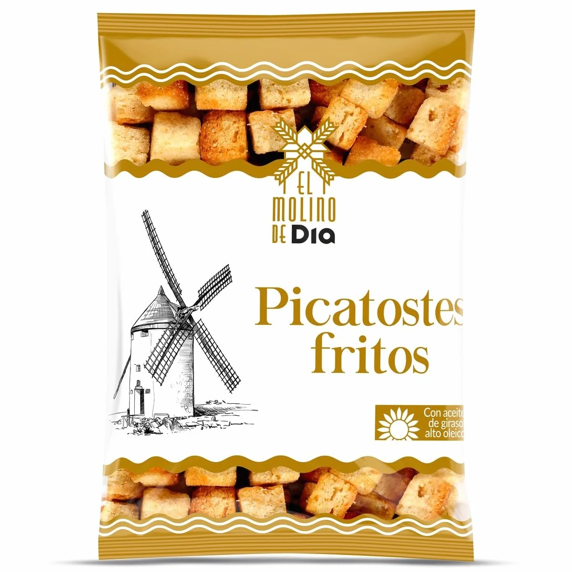 EL MOLINO DE DIA picatostes fritos bolsa 75 gr