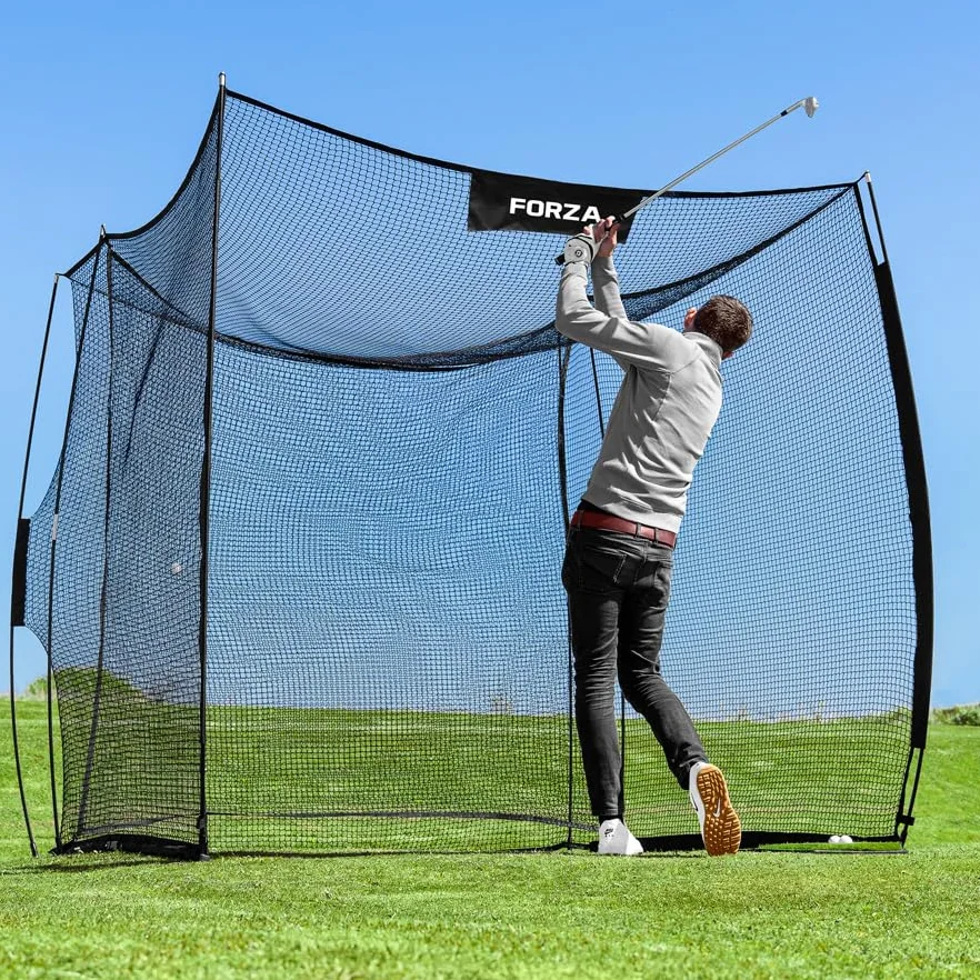 FORZA Proflex Jaula de Golf emergente 2,4m x 2,4m Red de Entrenamiento Duradera