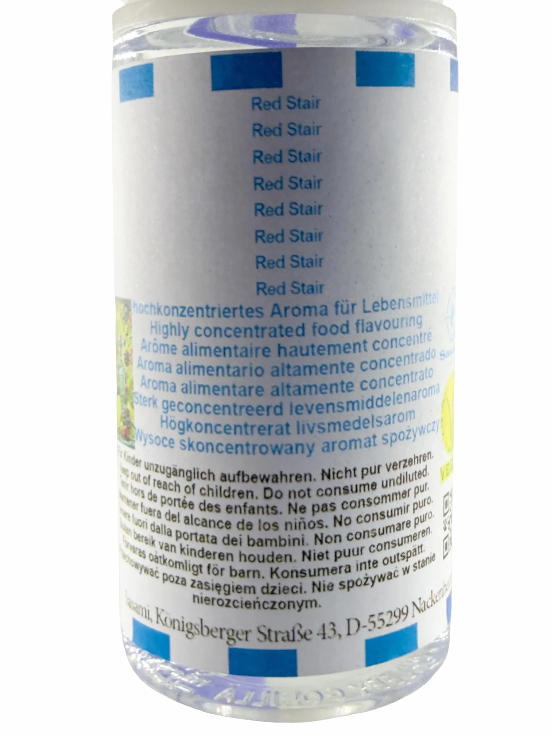 Red Stair aroma concentrado - Vegano - Sasami - 10ml