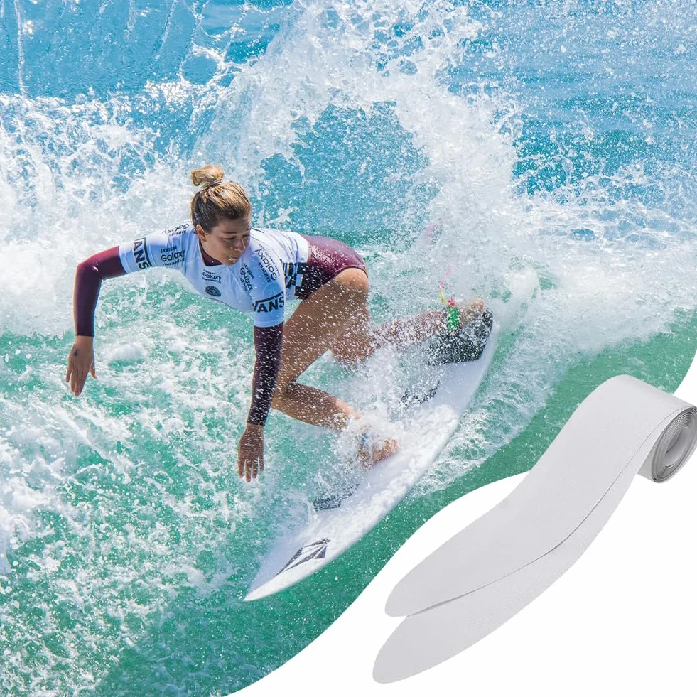Nastro di Protezione per Tavola da Surf, Protector de Riel SUP, PVC Supporto Tavola Paddle Protezione Laterale