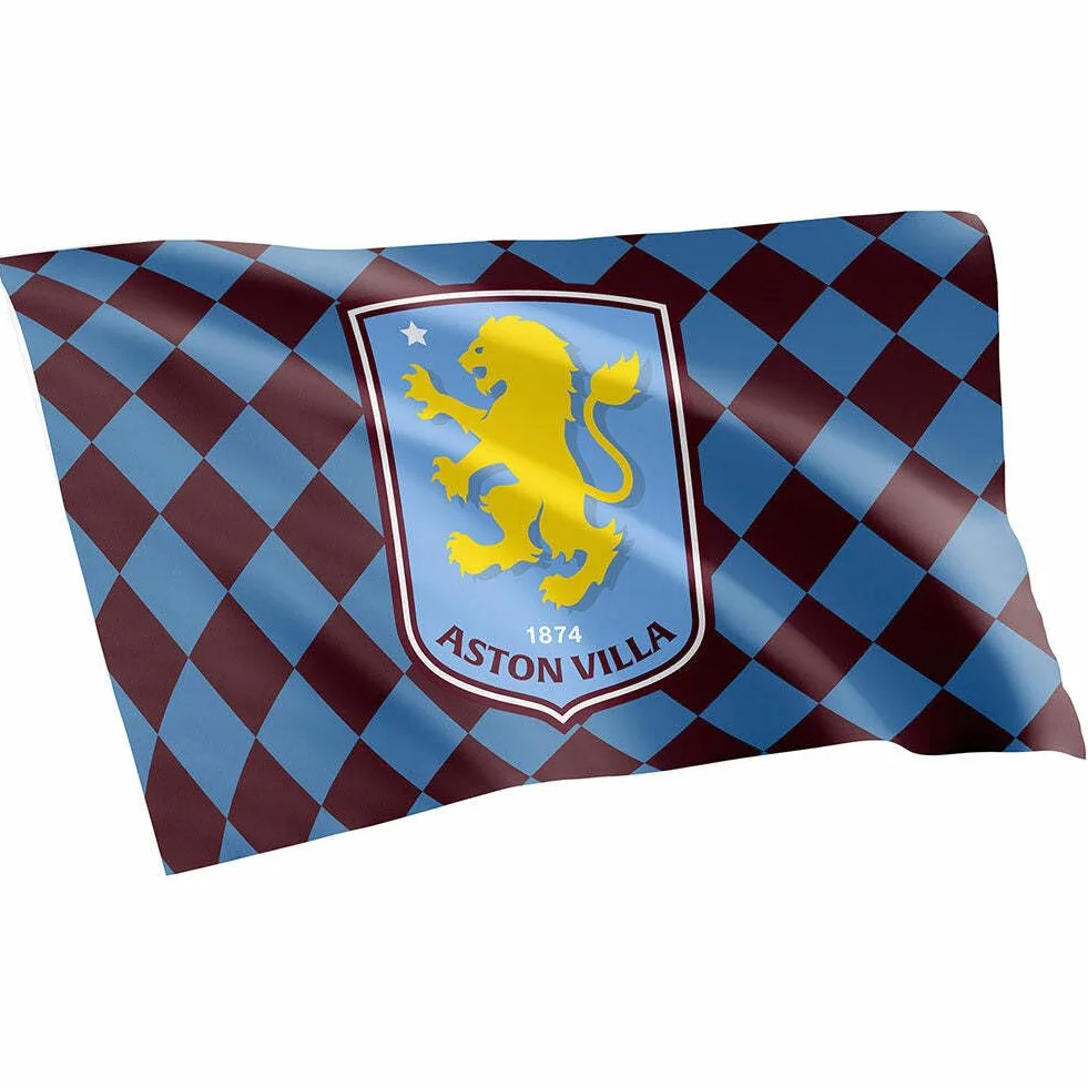 Aston Villa FC Hy-Pro Bandera oficial 5 x 3 pies poliéster