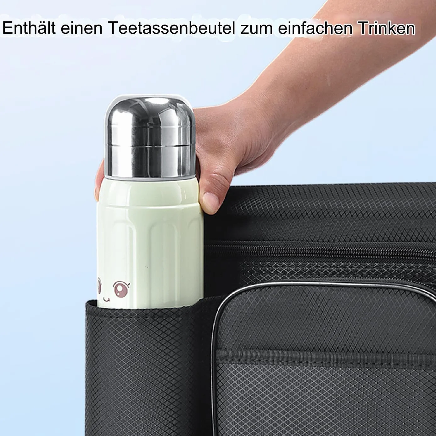 Bolsa lateral para silla de playa de tela Oxford engrosada resistente al agua