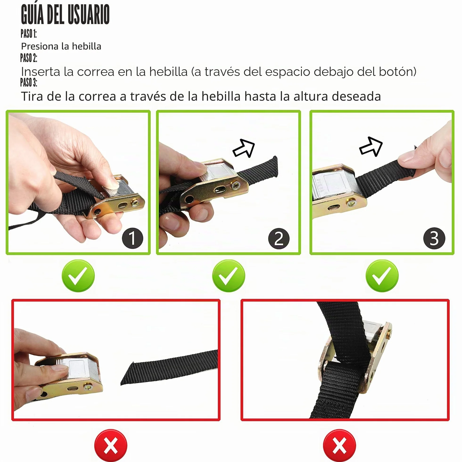 CCLIFE Anillos de Gimnasia de Madera con Correas Hebillas Ajustable, 28mm, Carga 450KG