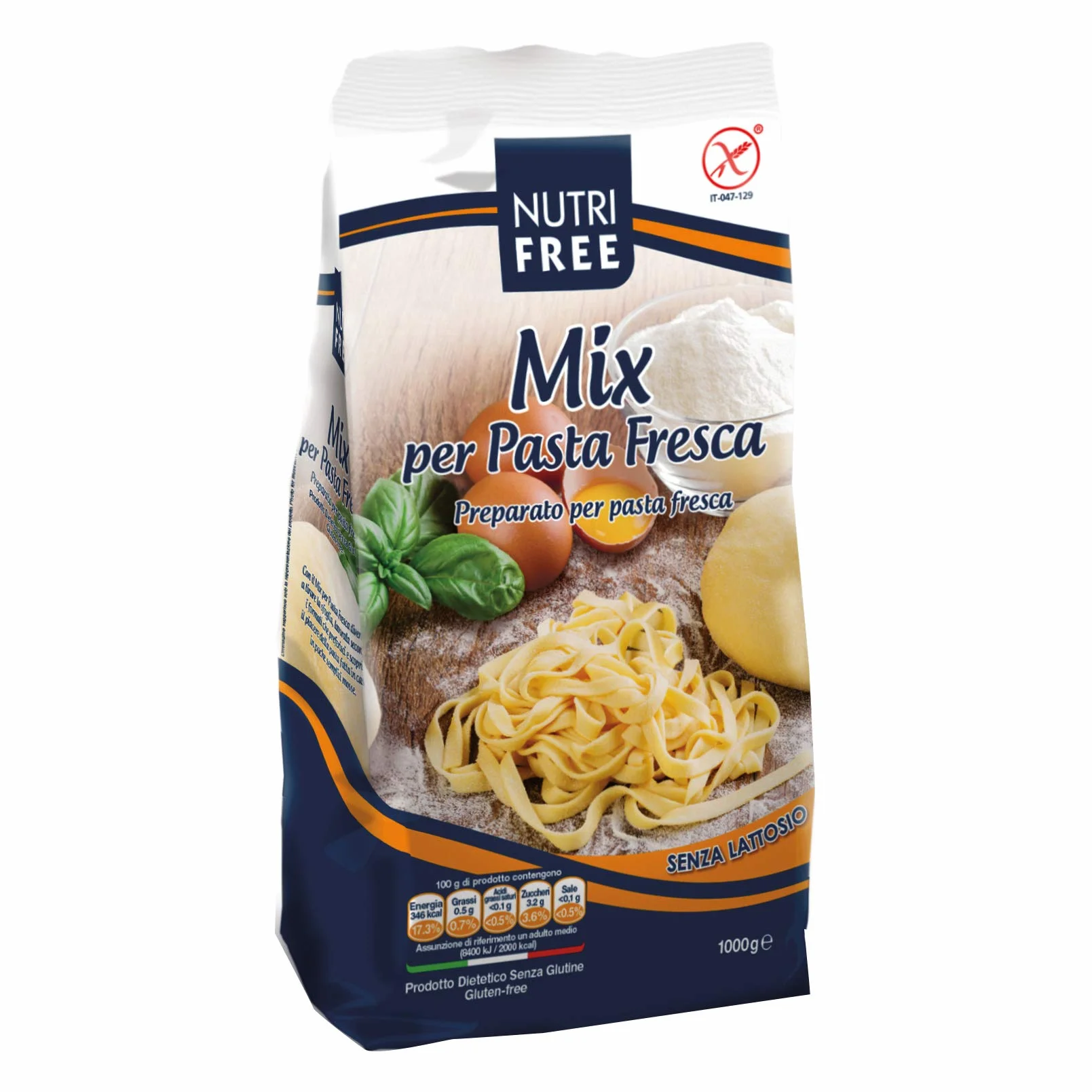 Nutrifree Mix Pasta Fresca Miscela Senza Glutine 1 Kg