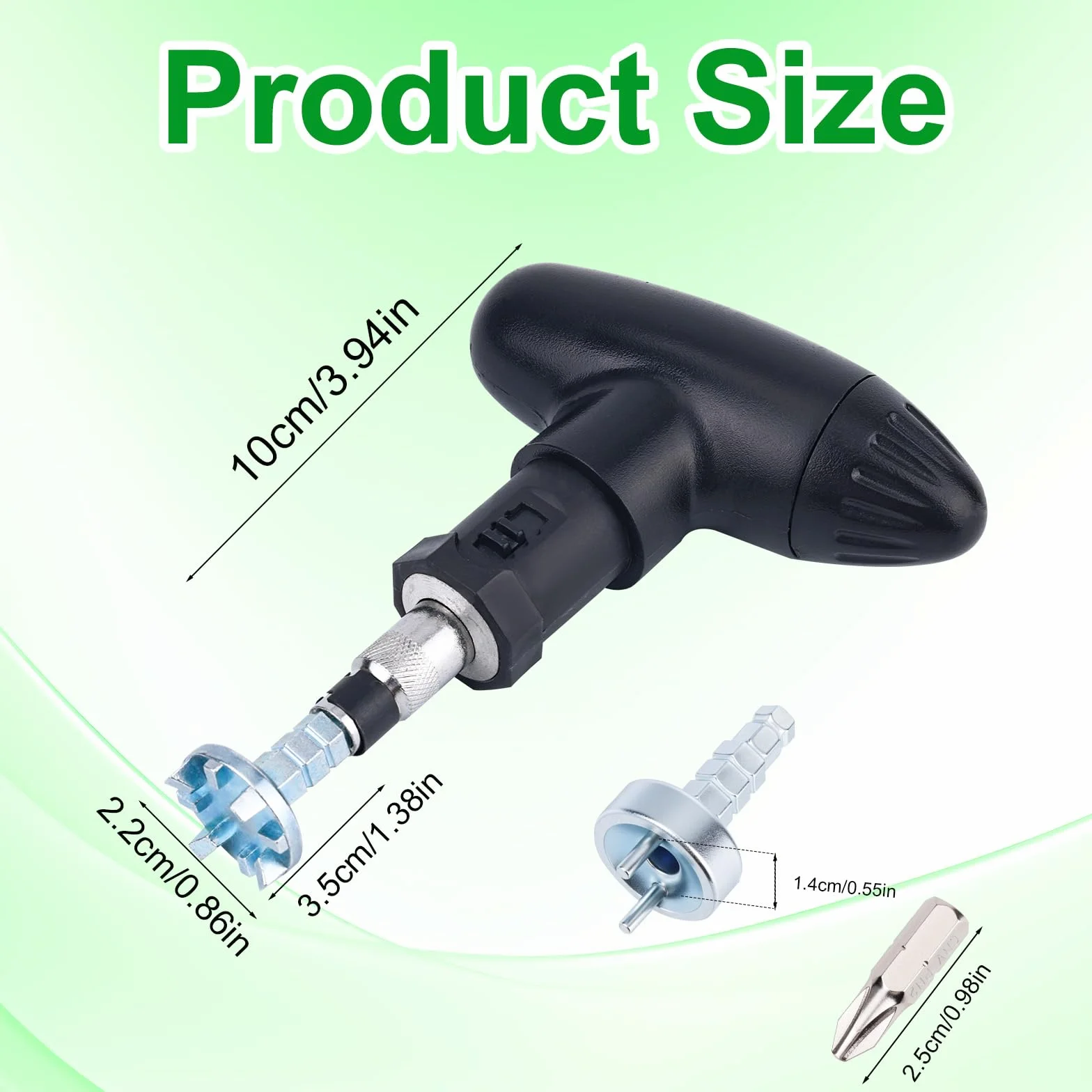 Llave Tacos Zapatos Golf Mango Hierro Plástico Universal Extractor Clavos Mecanismo Trinquete Herramienta Ajuste Calas