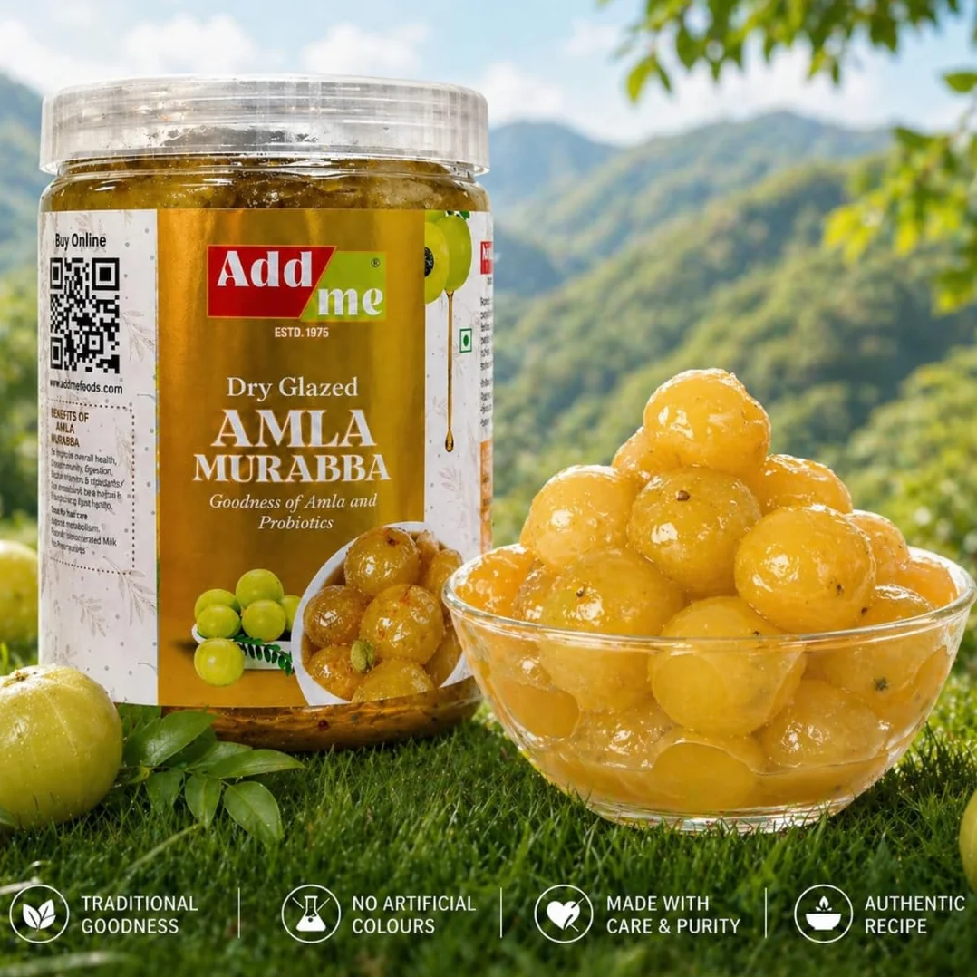 Amla Murabba 1kg Amala Preserve Sin Jarabe Dulce Caramelo refuerzo de inmunidad