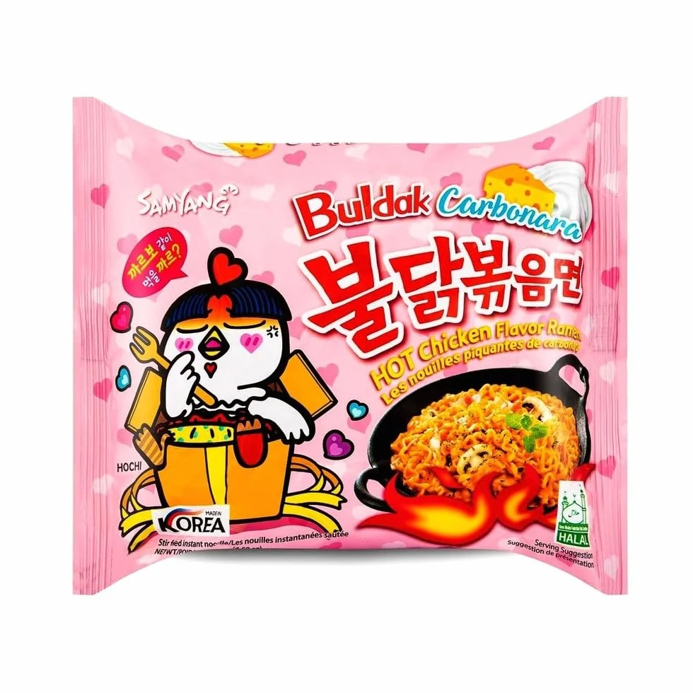 Fideos Ramen picante carbo SAMYANG 135g Corea