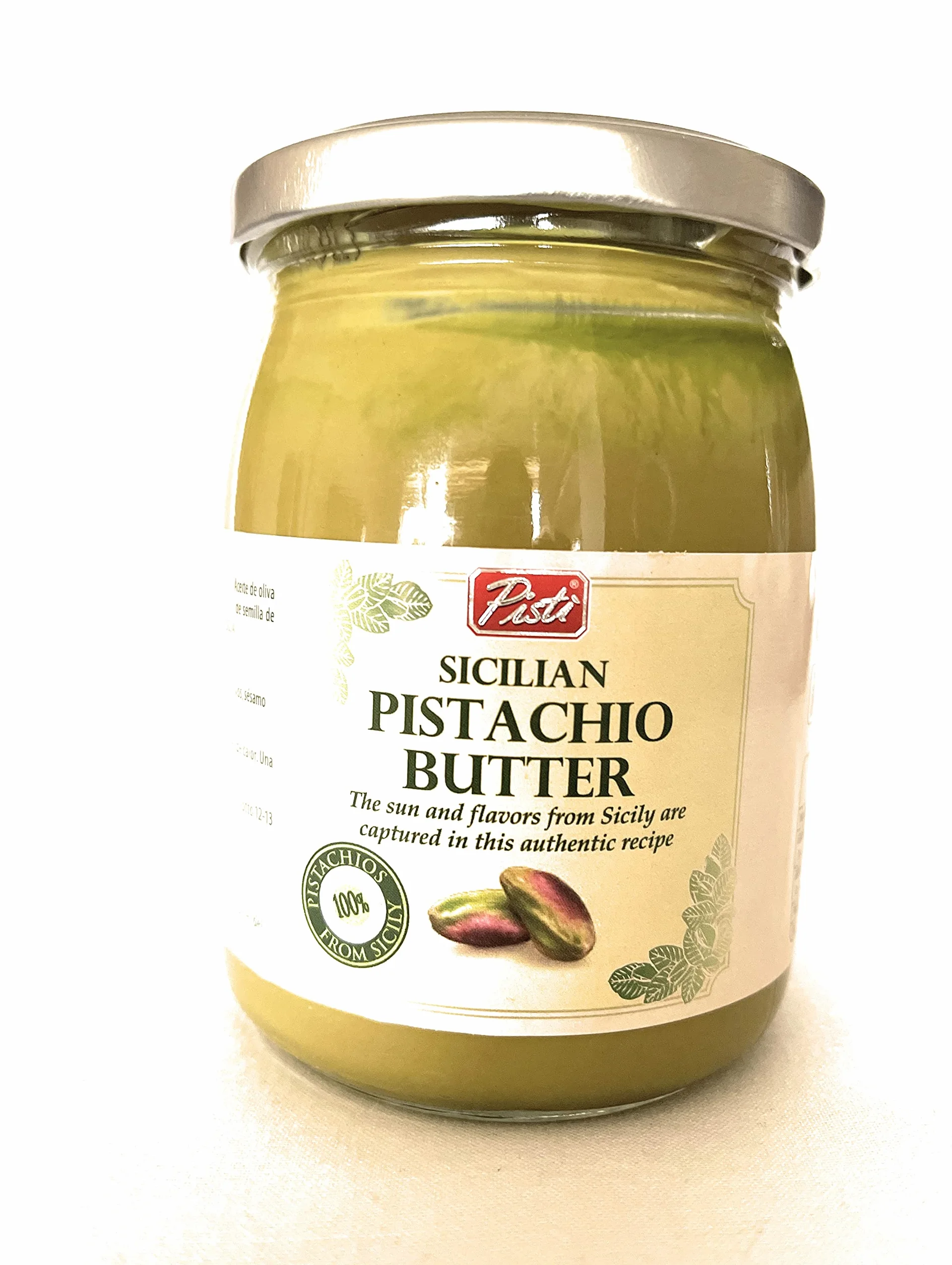 Pisti Mantequilla de Pistacho Siciliana - 600 g