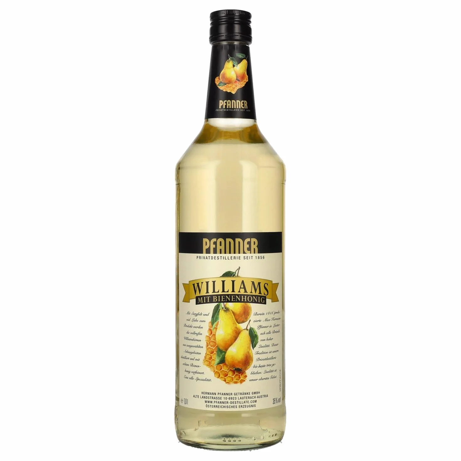Pfanner Original WILLIAMS Brand with Bienenhonig 35% Vol. 1l