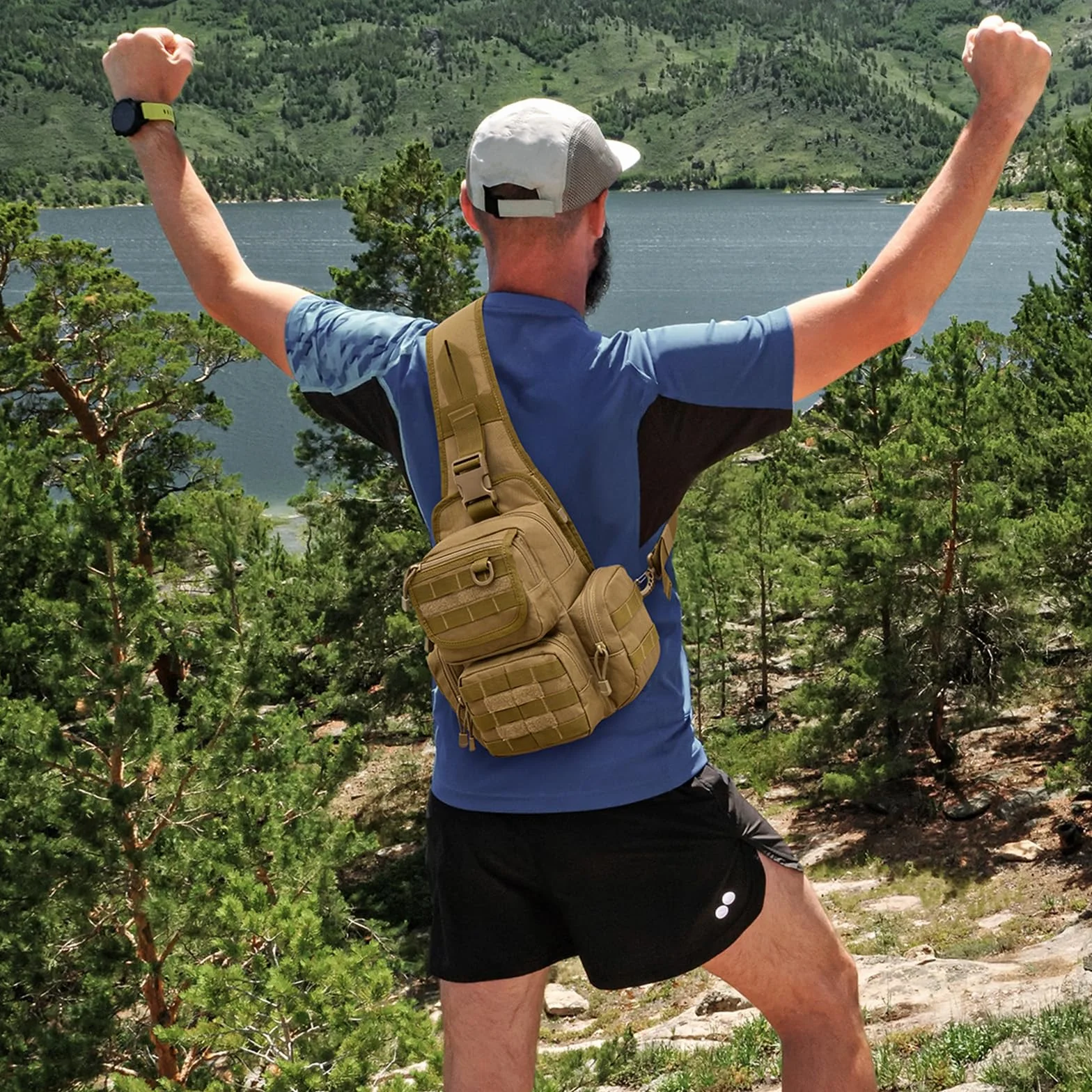 G4Free Mochila Táctica con Funda para Pistola