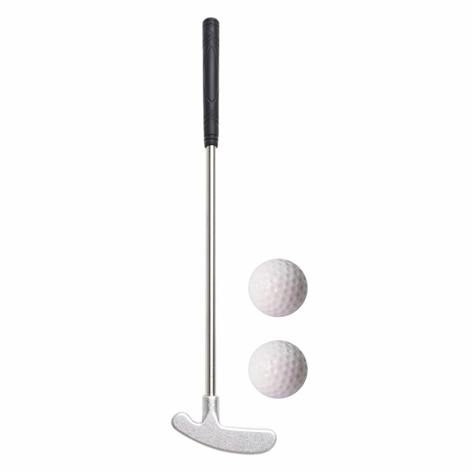 Putter Juego de palos de golf para niños y adultos, diestros/zurdos, interior y exterior, eje estable