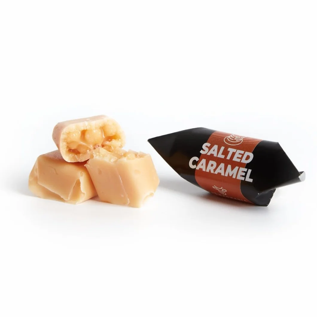Mr Fudgesto Caramelos Tradicionales Sabor Caramelo Salado Toffee Artesanales Caja 900g
