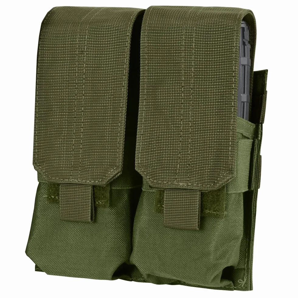 Condor Doble M4 M16 Cargador Bolsa MOLLE Negro