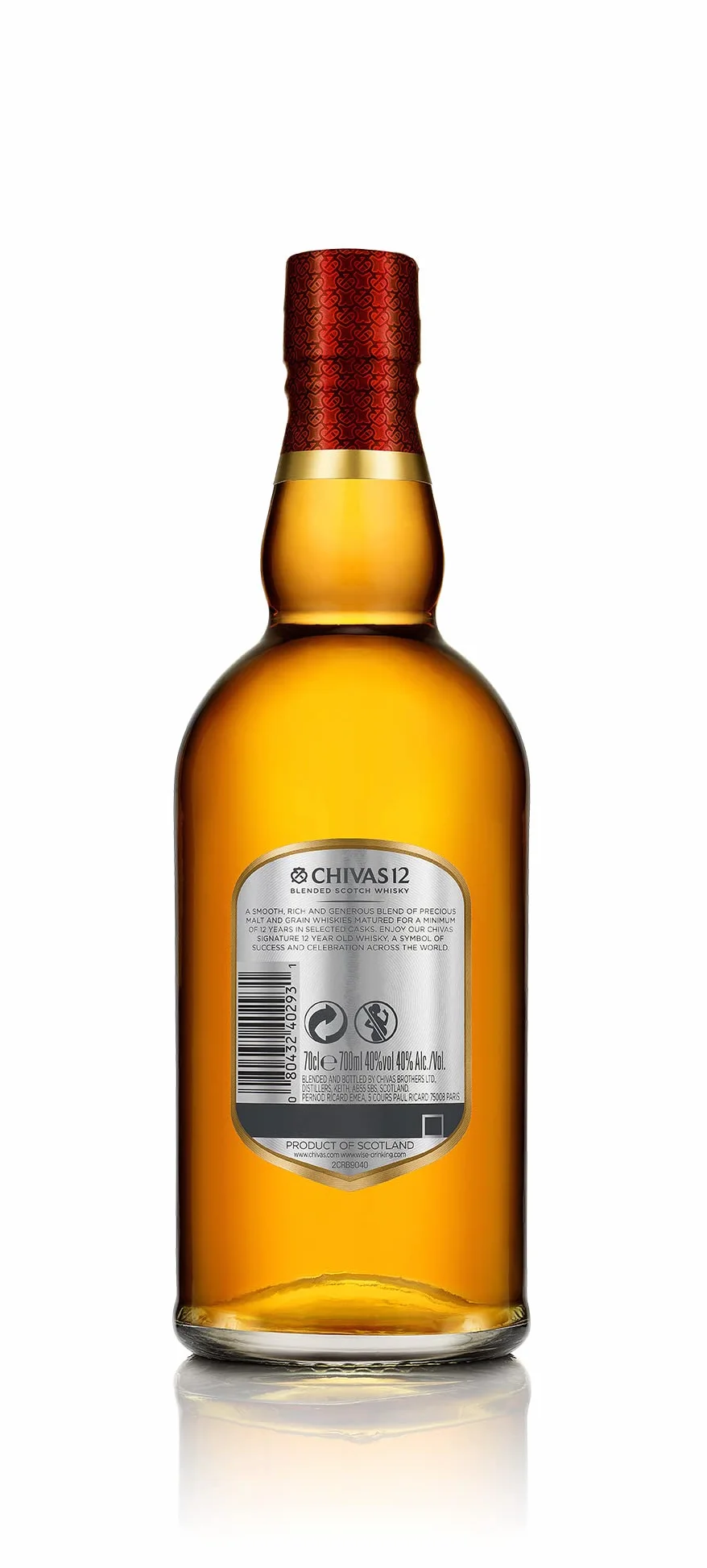 Chivas Regal 12 años Whisky Escocés de Mezcla con Lata - 700 ml