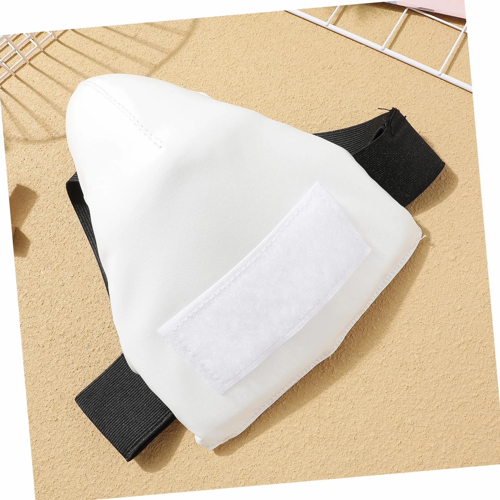 Alipis Coquilla Protector de Entrepierna Niño Transpirable Flexible PU Abs Entrenamiento Deportes Combate Boxeo